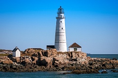 Boston Harbor Lighthouse Tower in Massachusetts